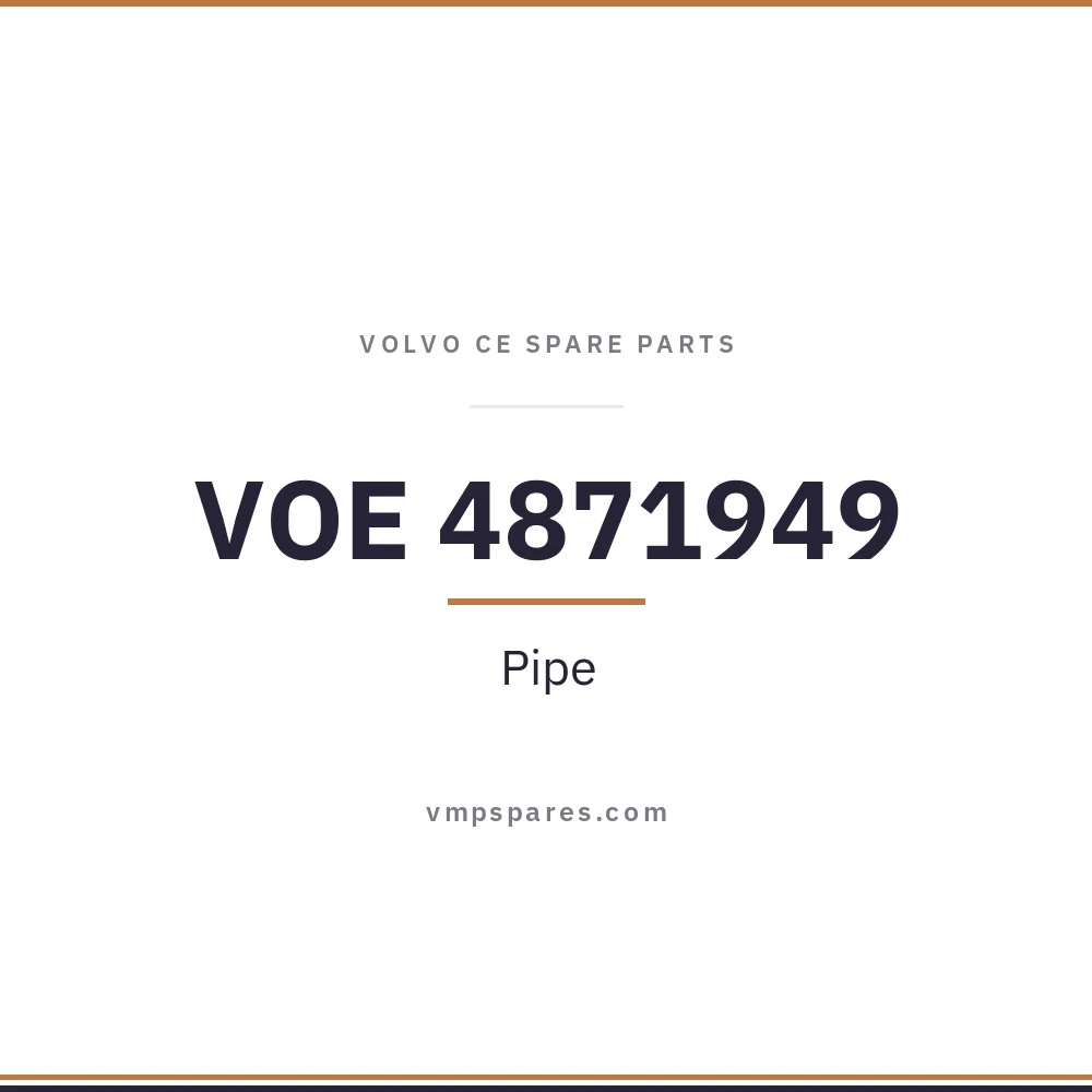 VOE 4871949 – Pipe