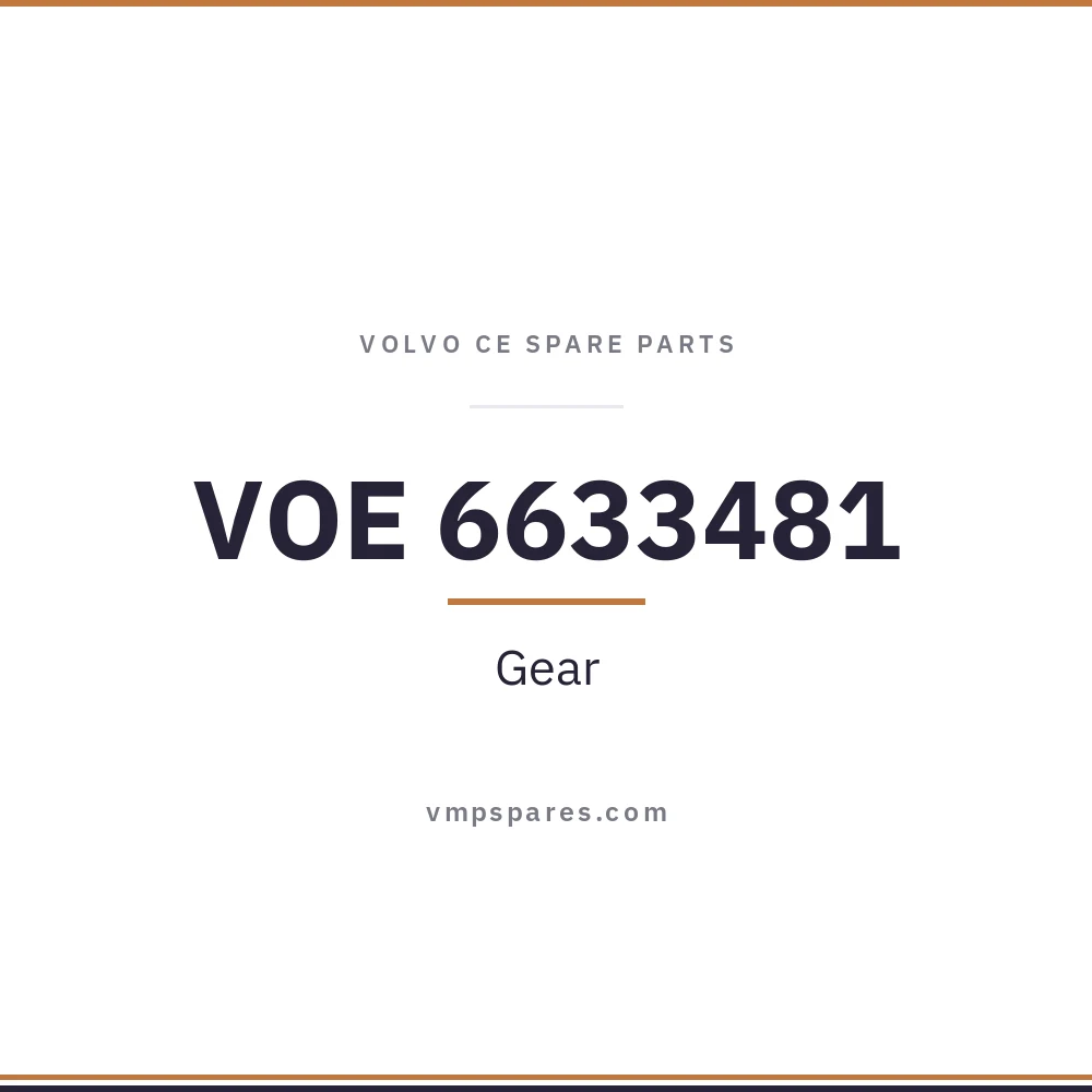 VOE 6633481 – Gear