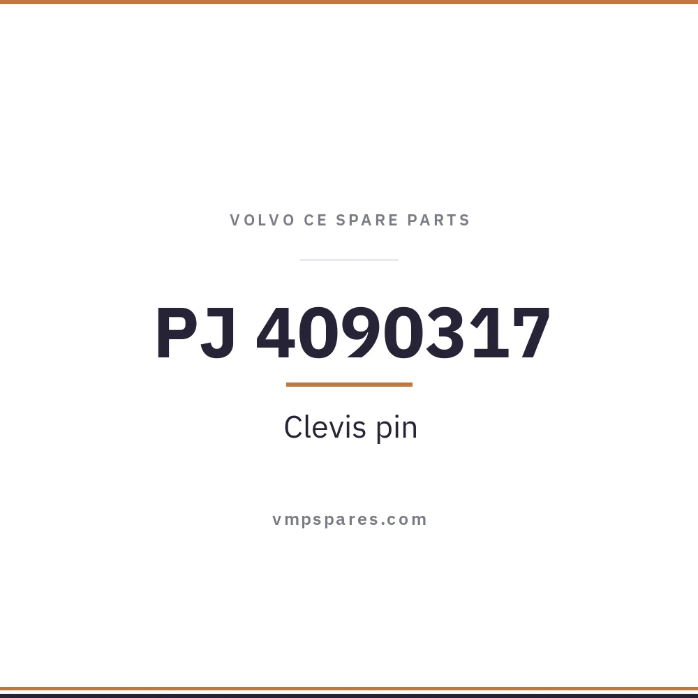 PJ 4090317 – Clevis pin