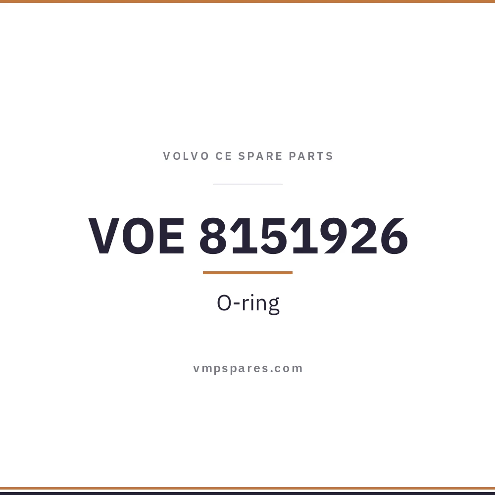 VOE 8151926 – O-ring