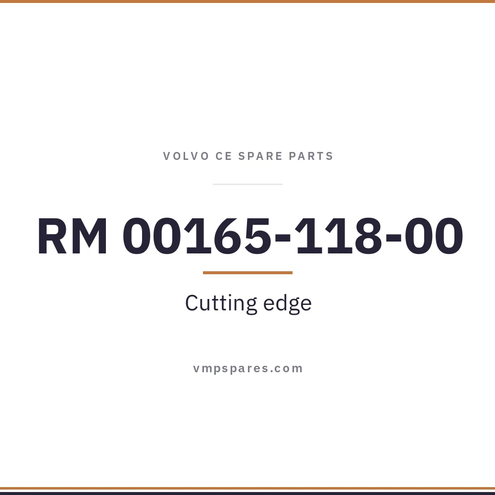 RM 00165-118-00 – Cutting edge
