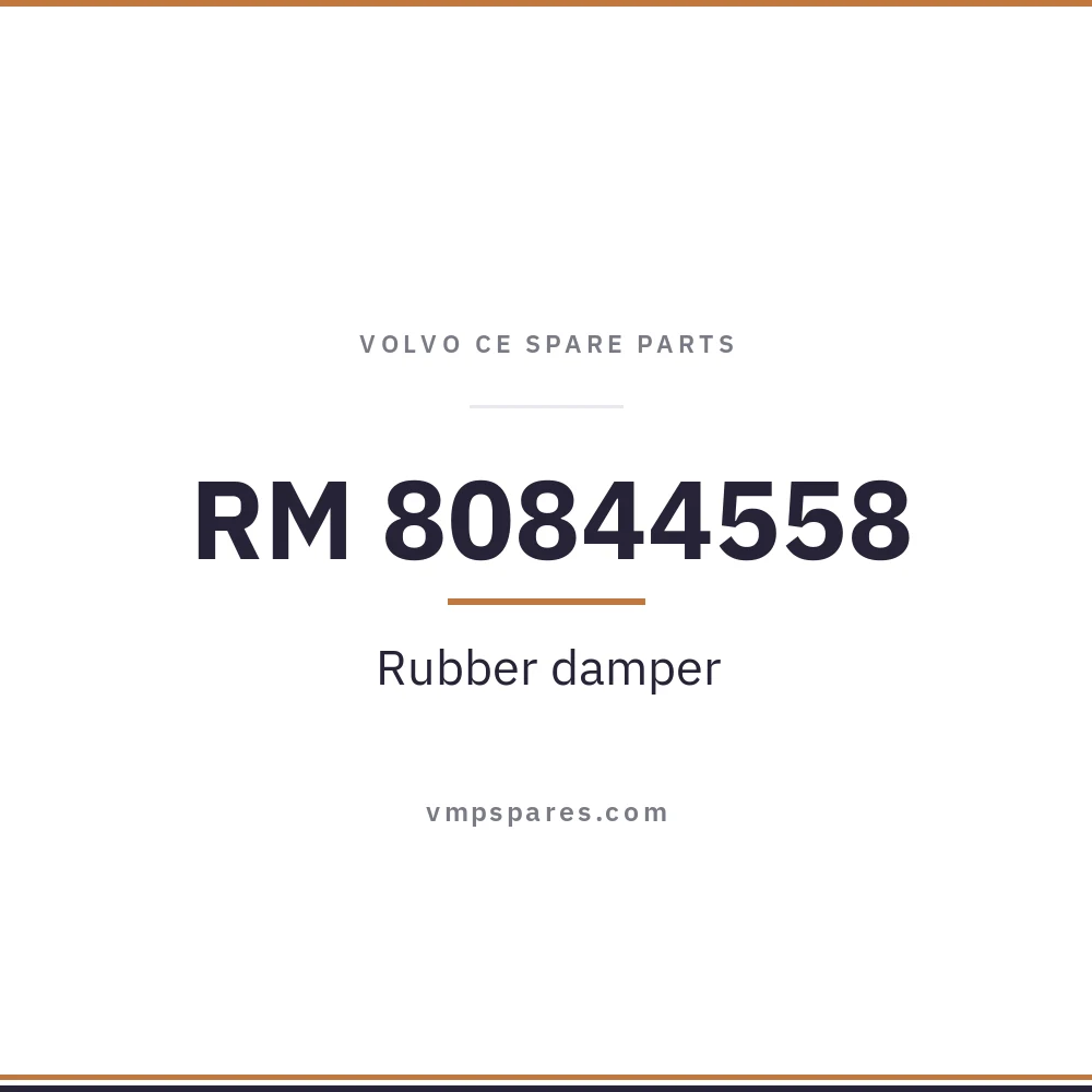 RM 80844558 – Rubber damper