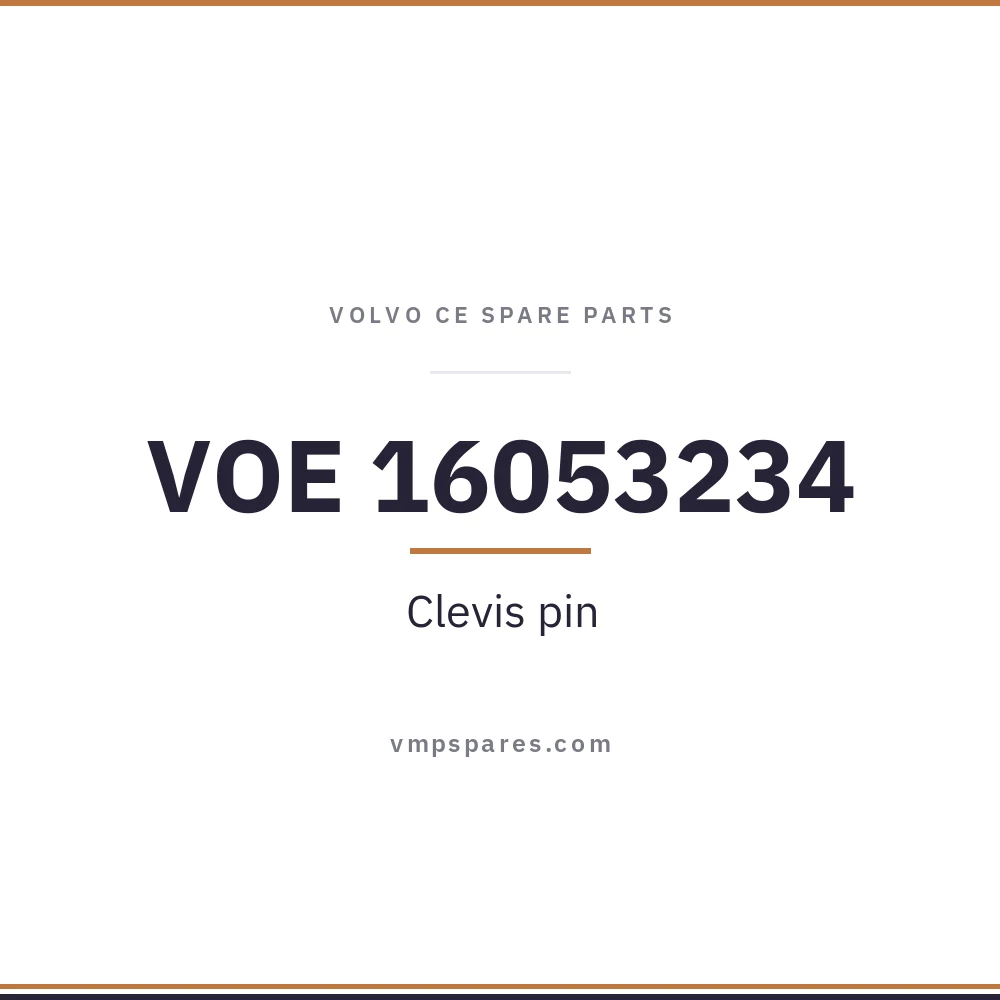 VOE 16053234 – Clevis pin