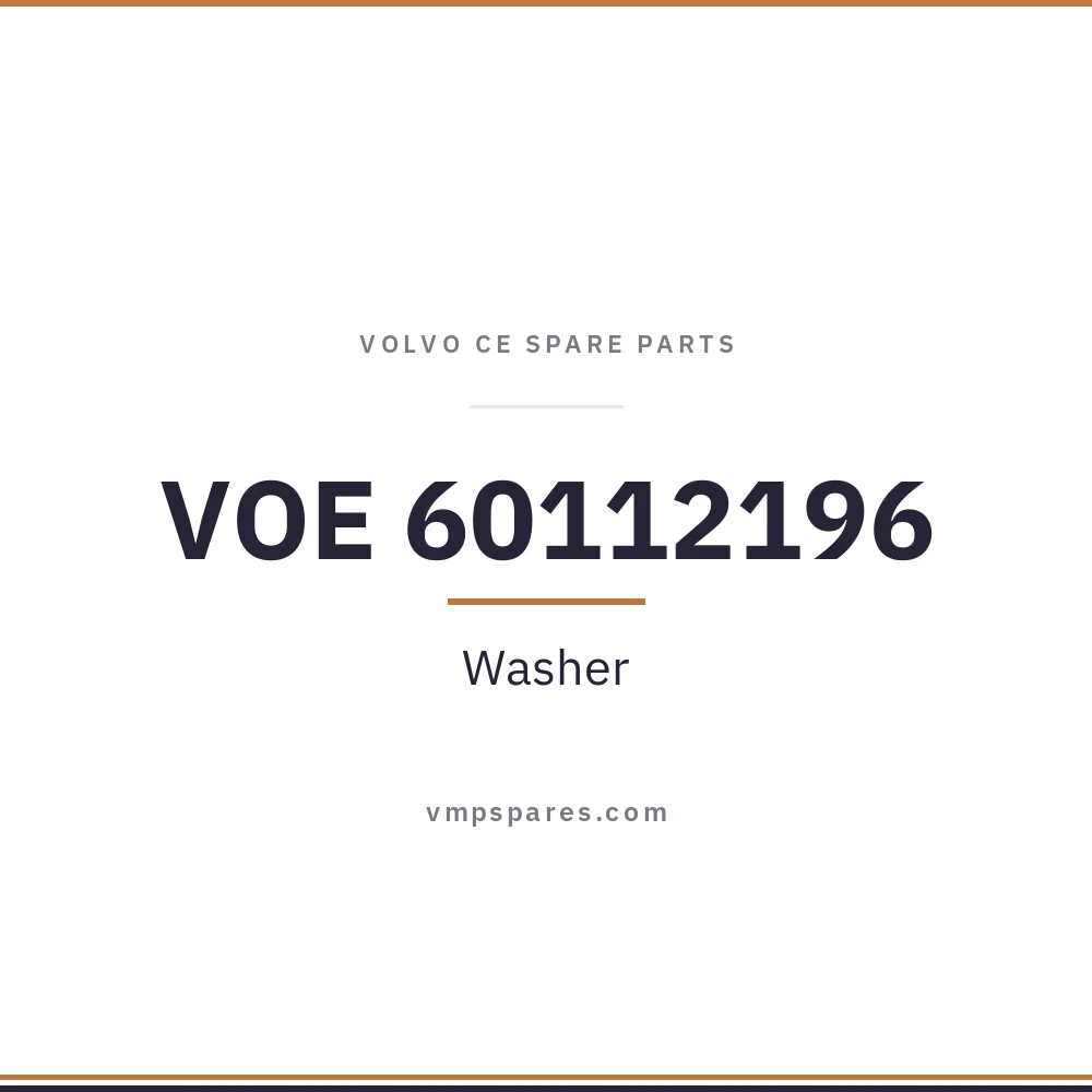 VOE 60112196 – Washer