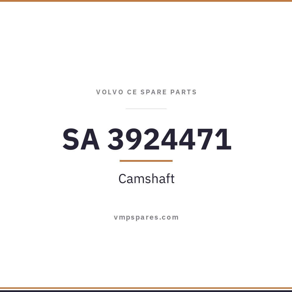 SA 3924471 – Camshaft