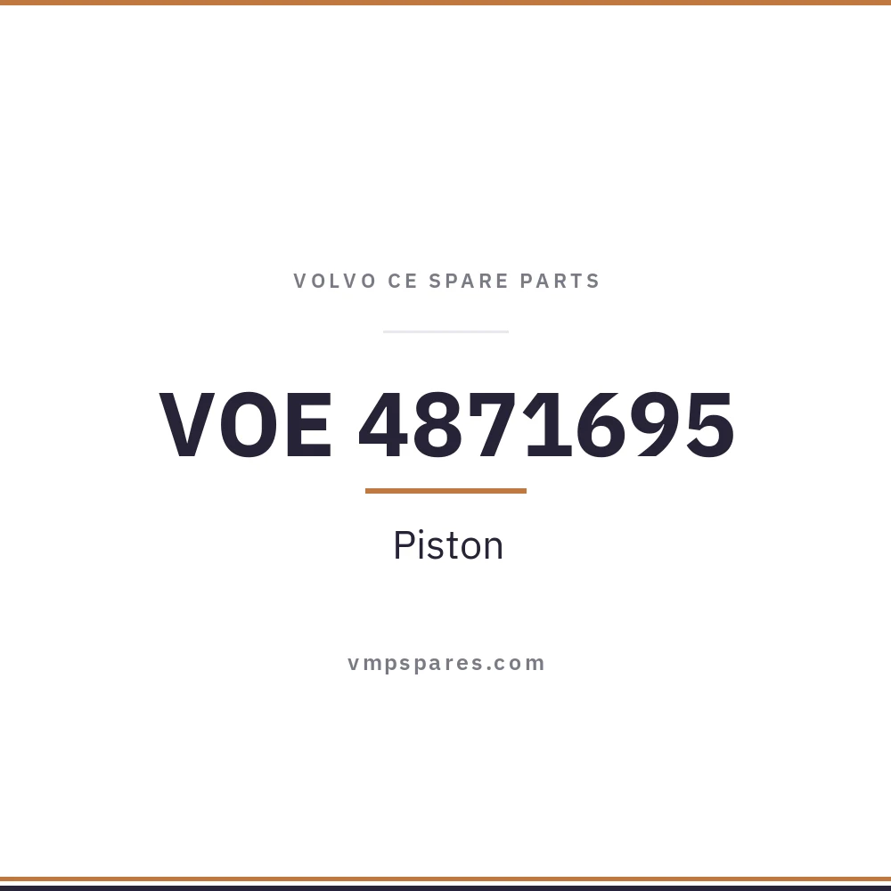 VOE 4871695 – Piston