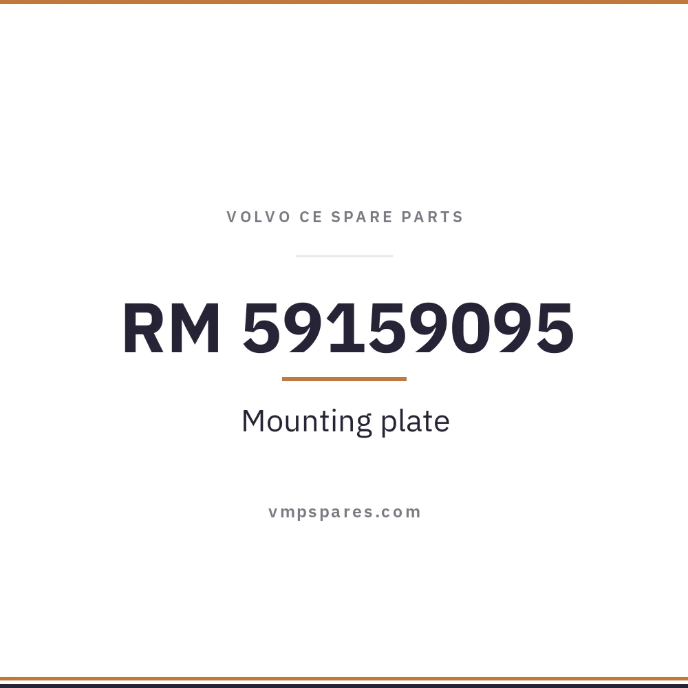 RM 59159095 – Mounting plate