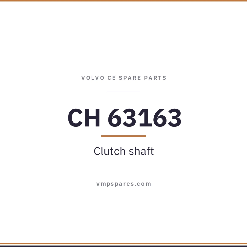 CH 63163 – Clutch shaft