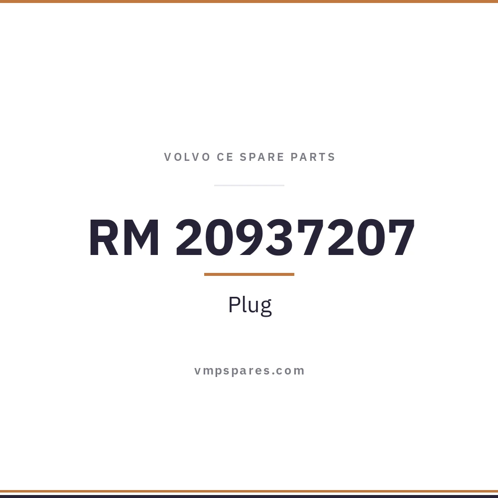 RM 20937207 – Plug