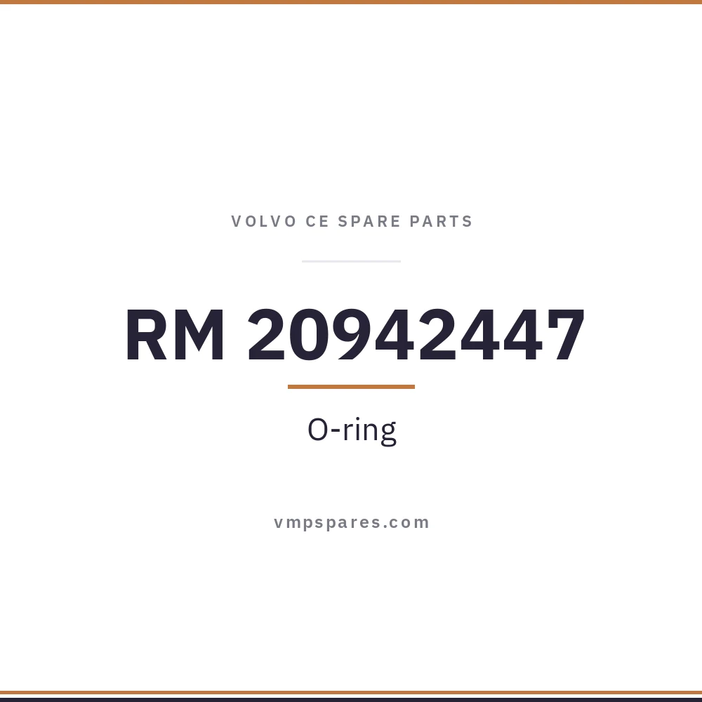 RM 20942447 – O-ring