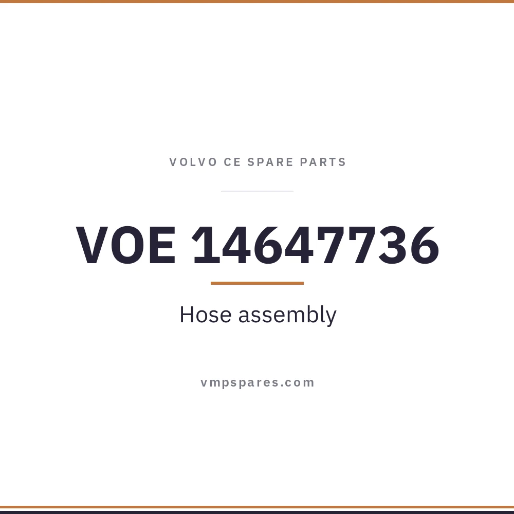 VOE 14647736 – Hose assembly