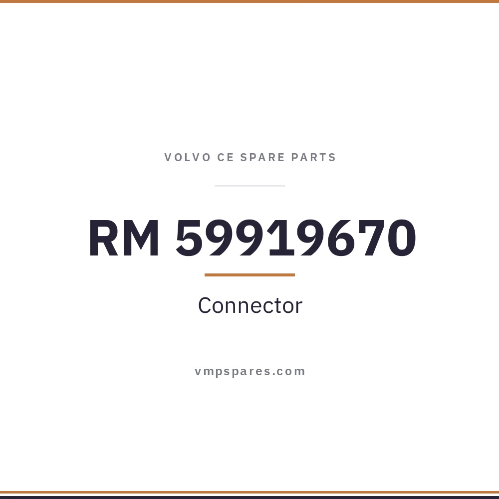 RM 59919670 – Connector