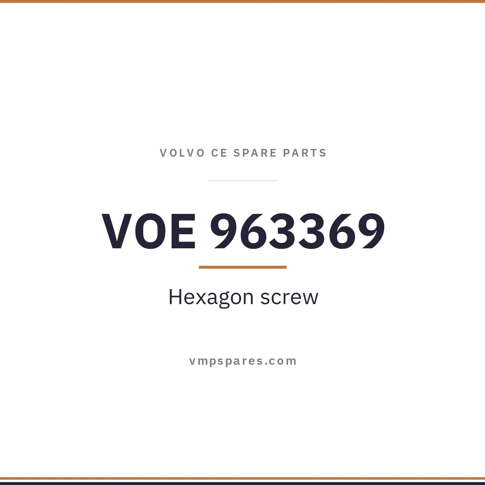 VOE 963369 – Hexagon screw
