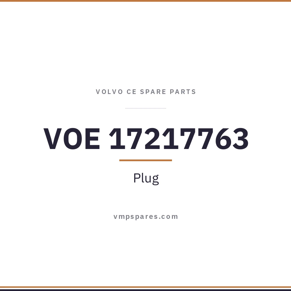 VOE 17217763 – Plug