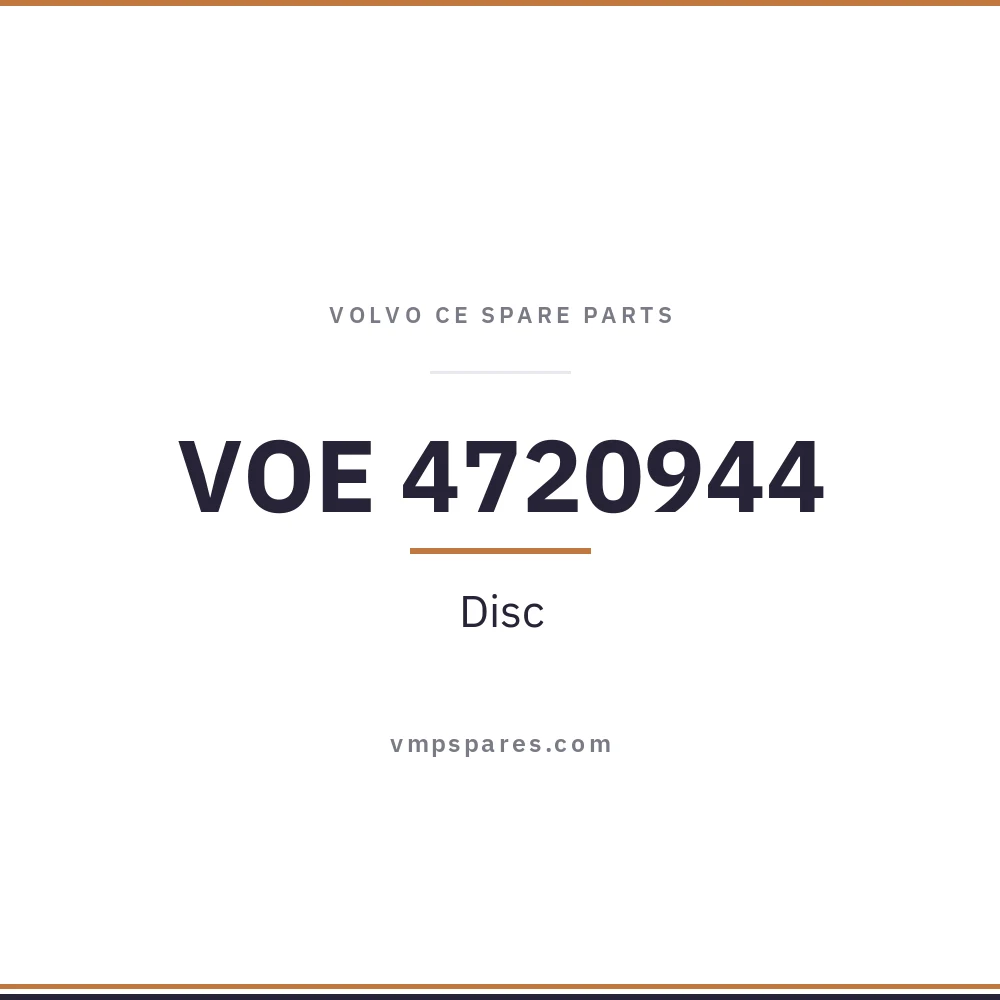 VOE 4720944 – Disc