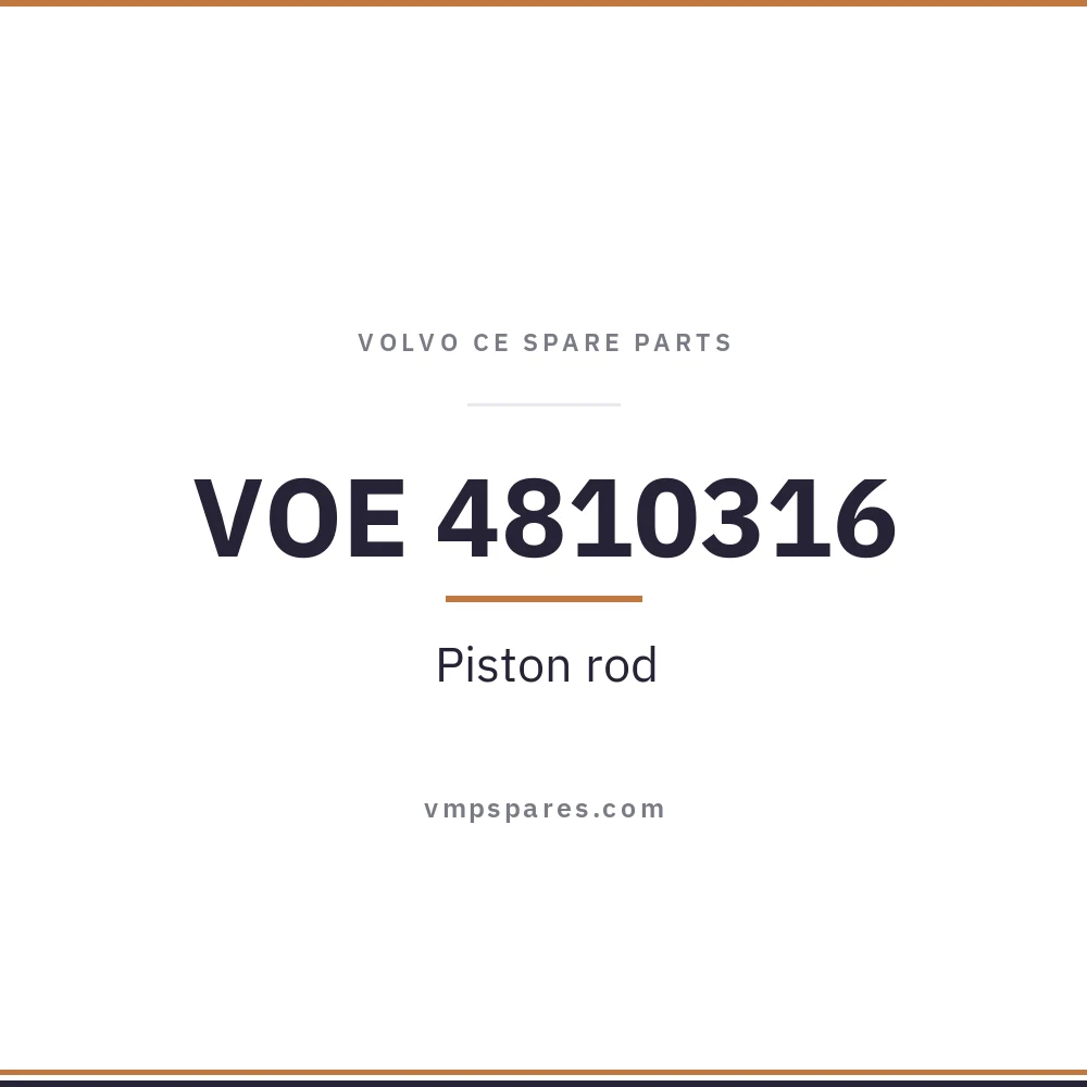 VOE 4810316 – Piston rod