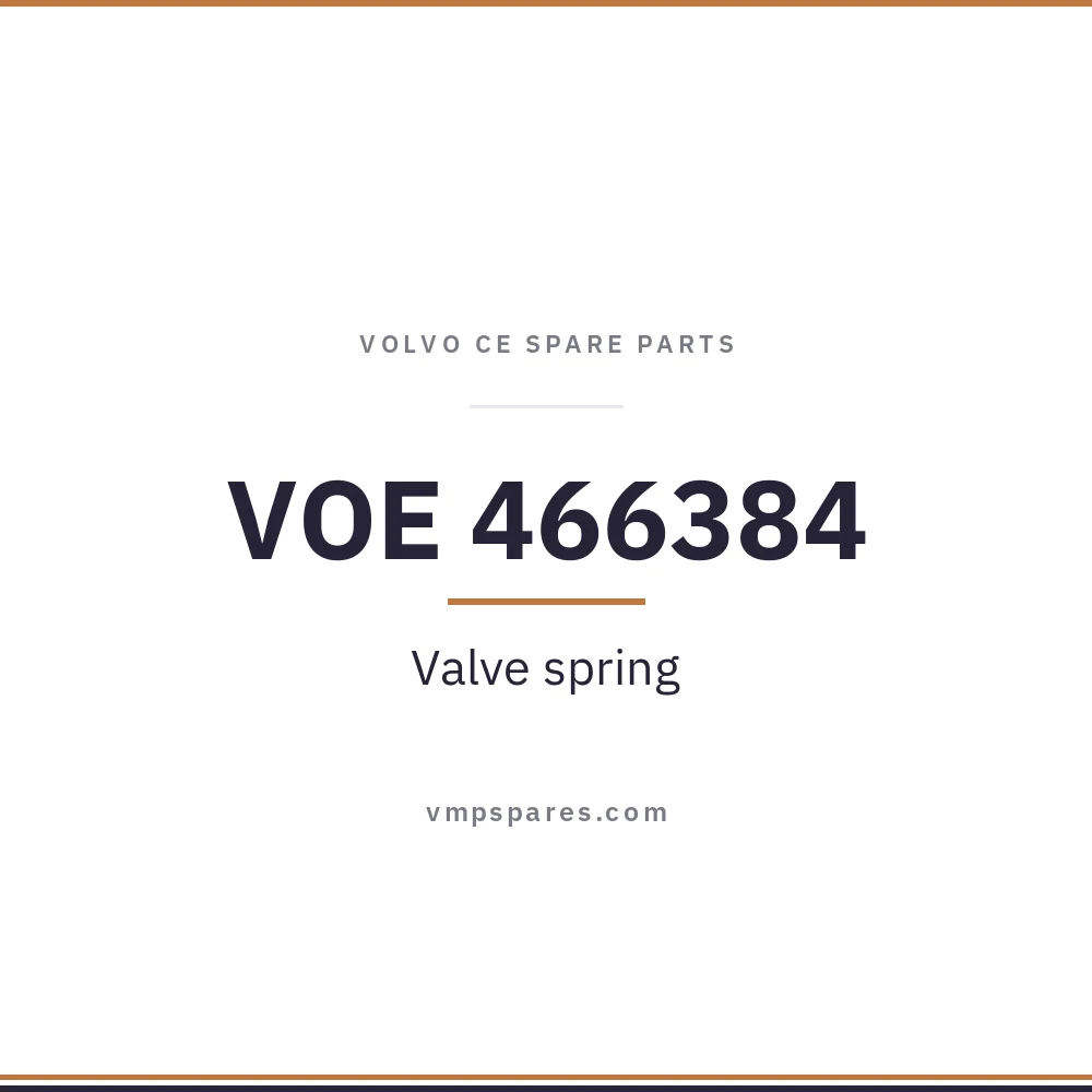 VOE 466384 – Valve spring