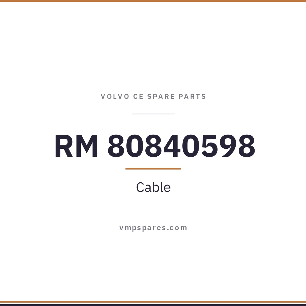 RM 80840598 – Cable