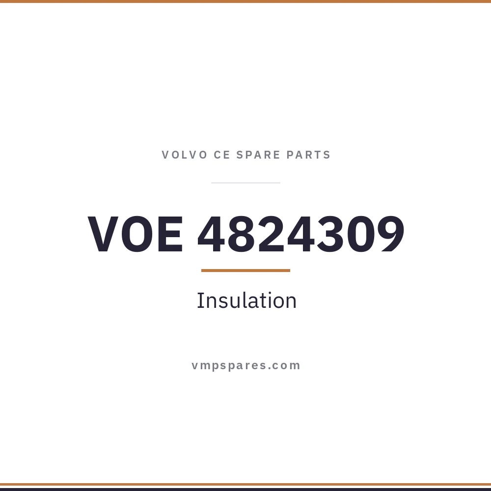 VOE 4824309 – Insulation