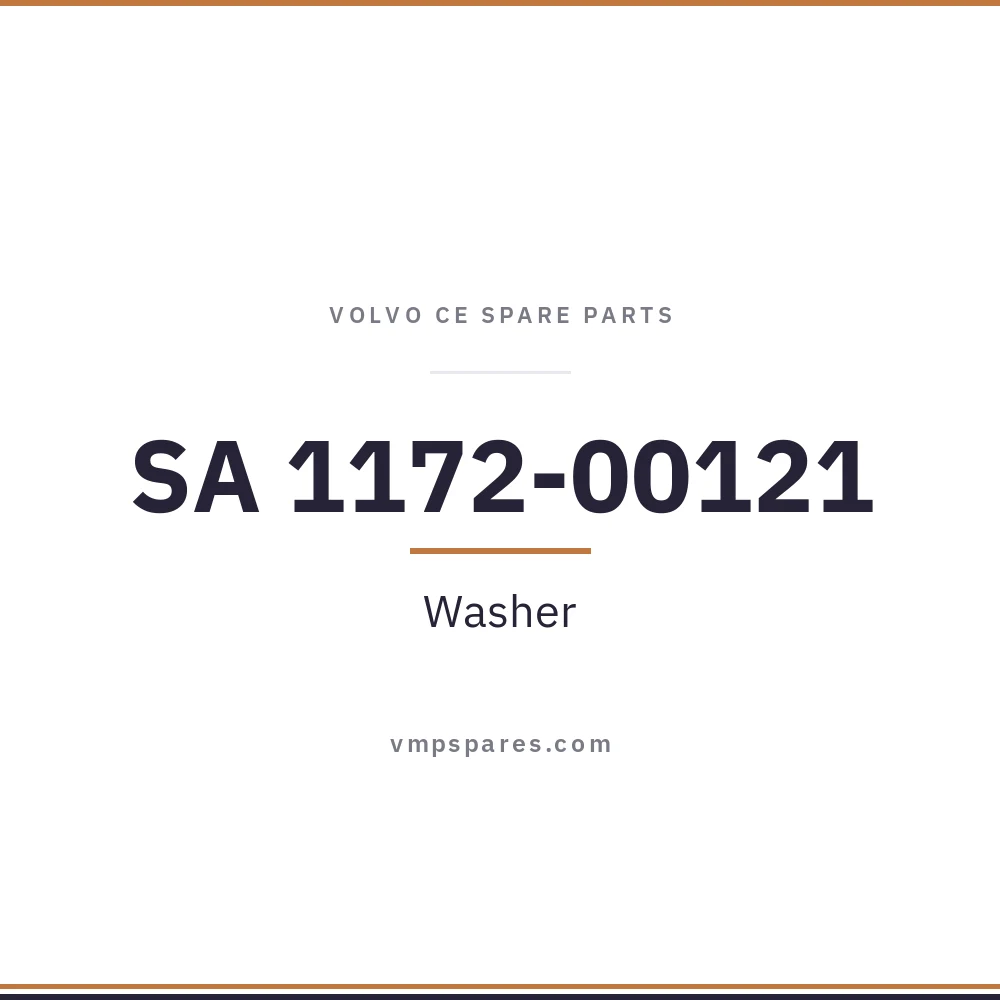 SA 1172-00121 – Washer