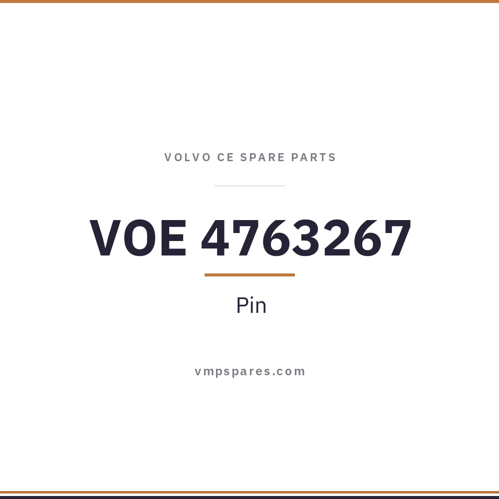 VOE 4763267 – Pin