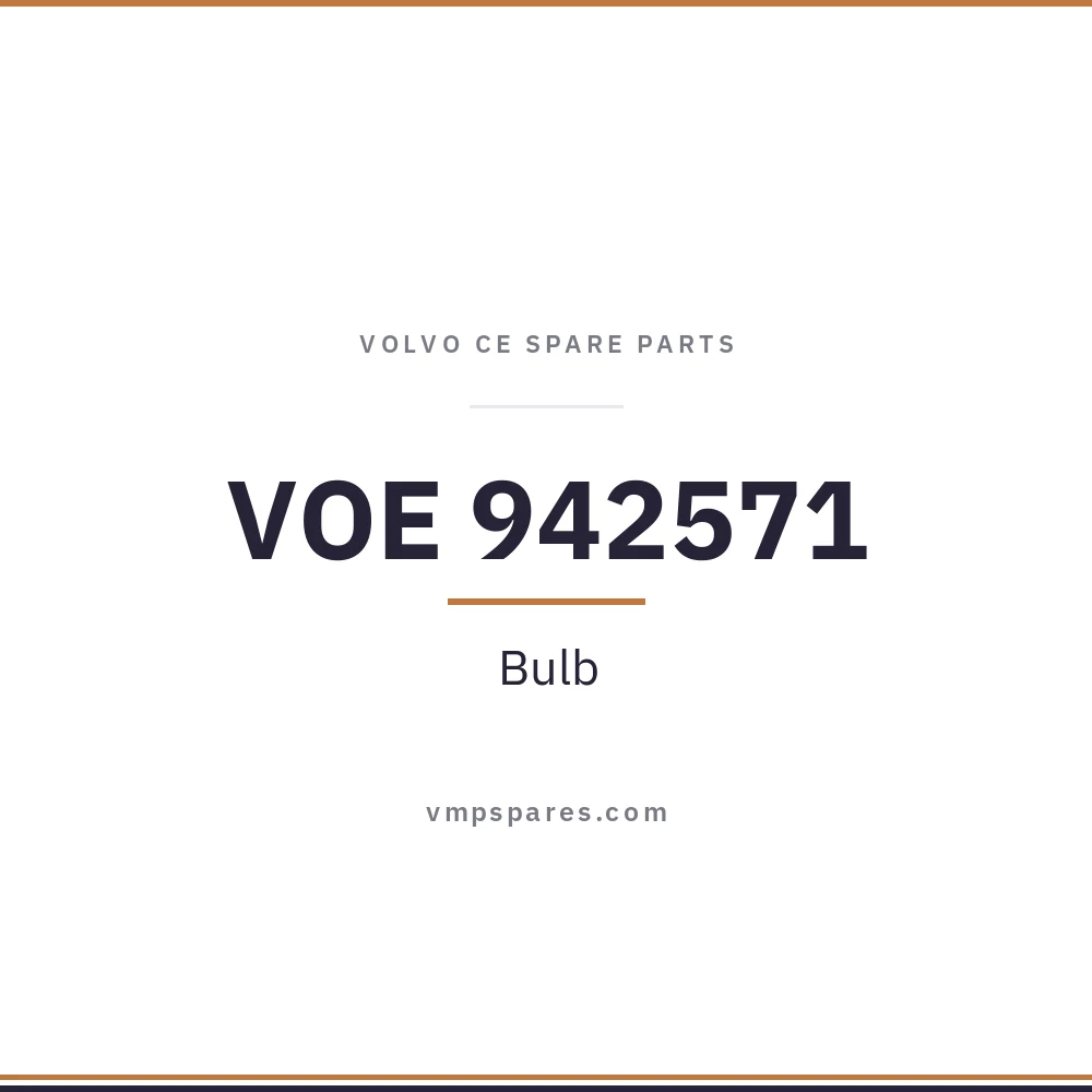 VOE 942571 – Bulb