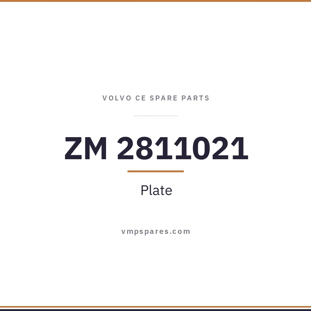 ZM 2811021 – Plate