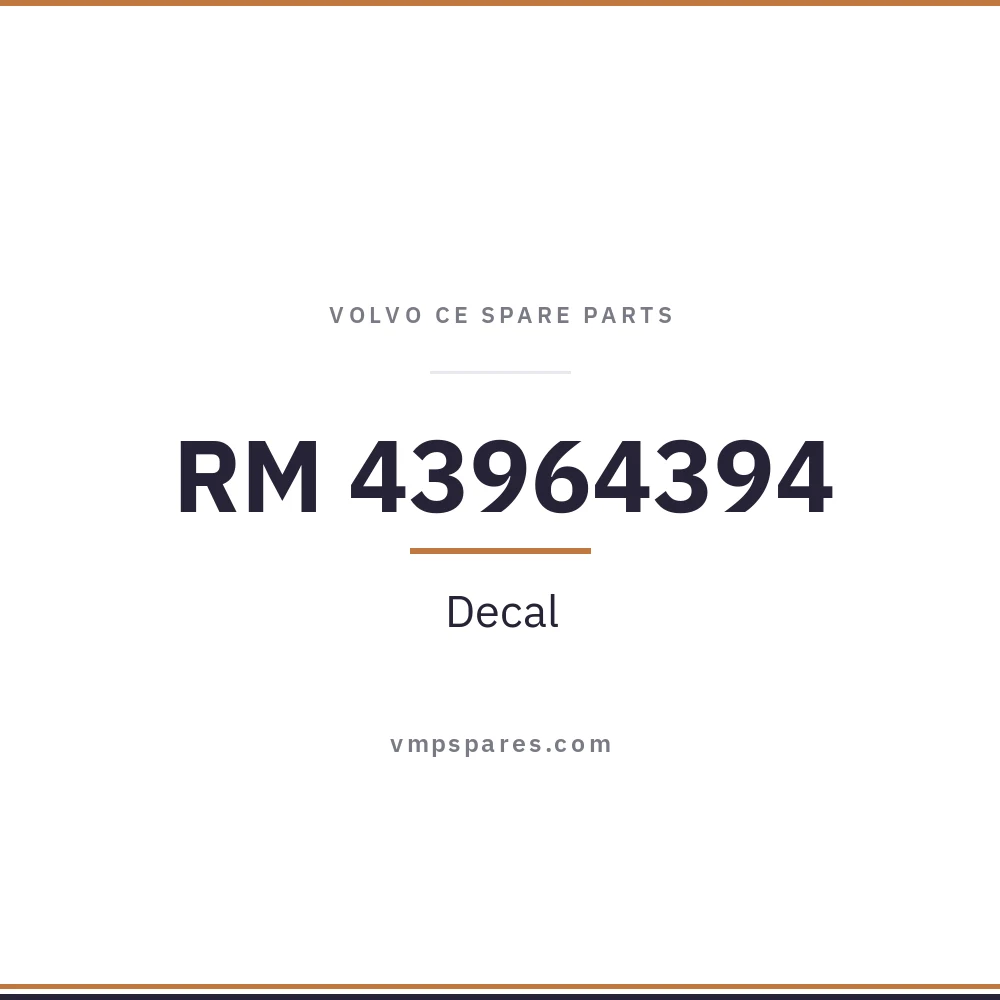 RM 43964394 – Decal
