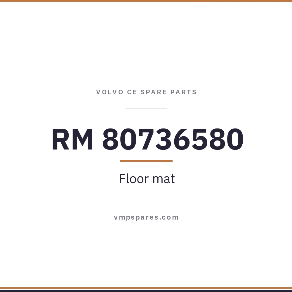 RM 80736580 – Floor mat