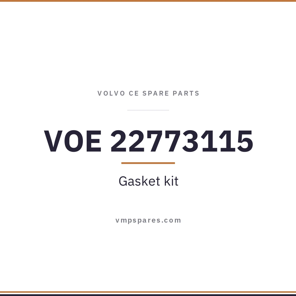 VOE 22773115 – Gasket kit