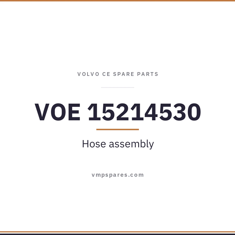 VOE 15214530 – Hose assembly