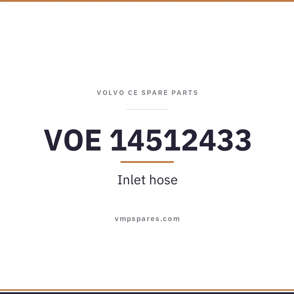 VOE 14512433 – Inlet hose