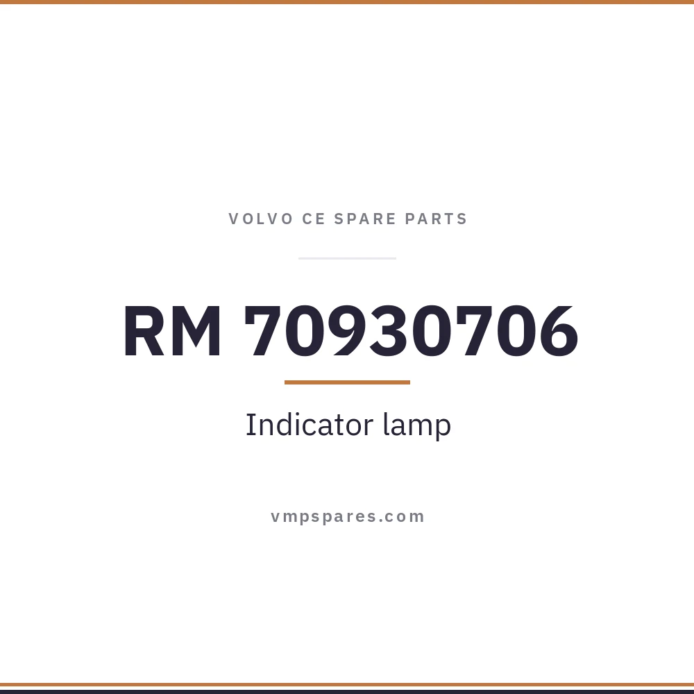 RM 70930706 – Indicator lamp