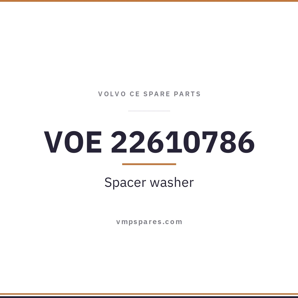 VOE 22610786 – Spacer washer