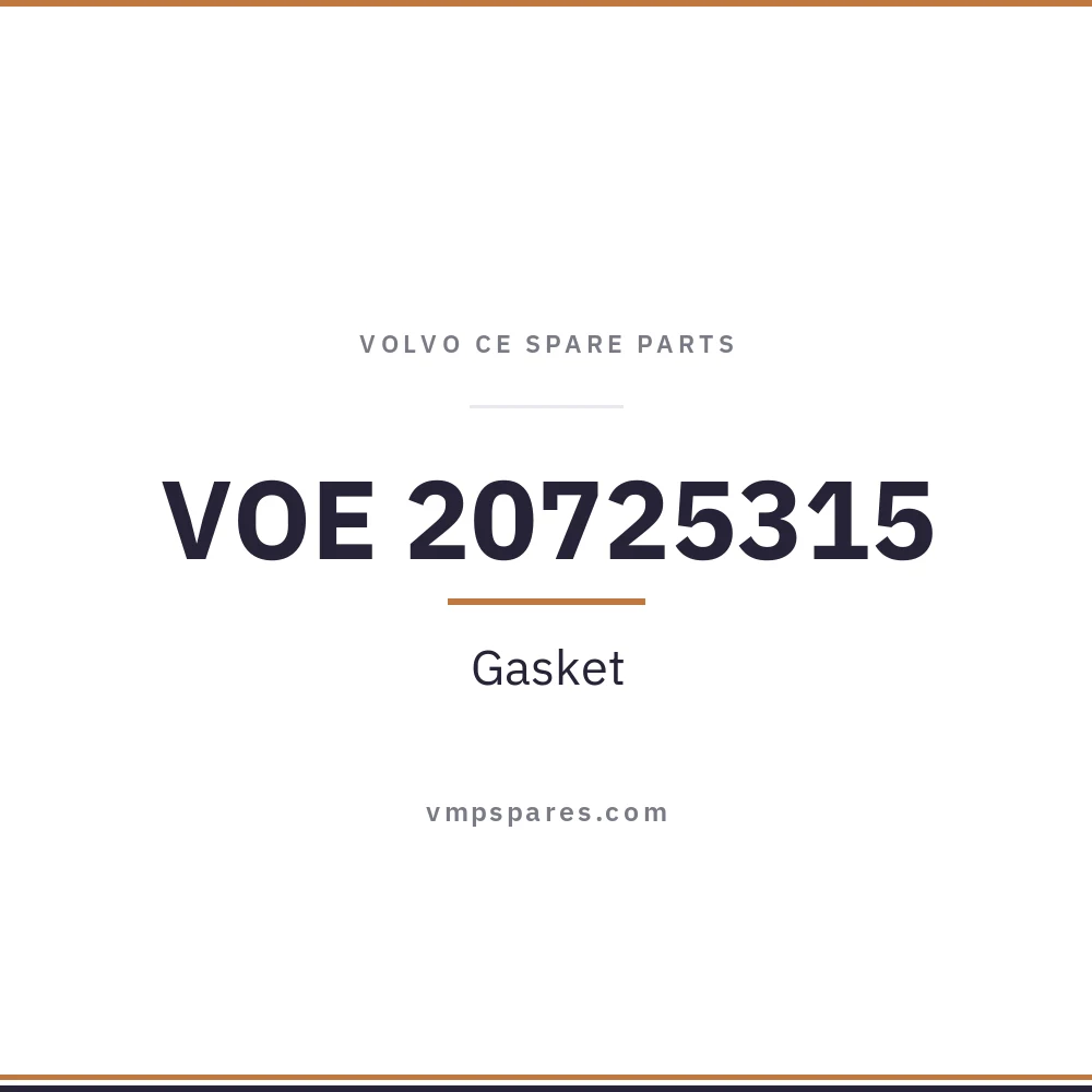 VOE 20725315 – Gasket