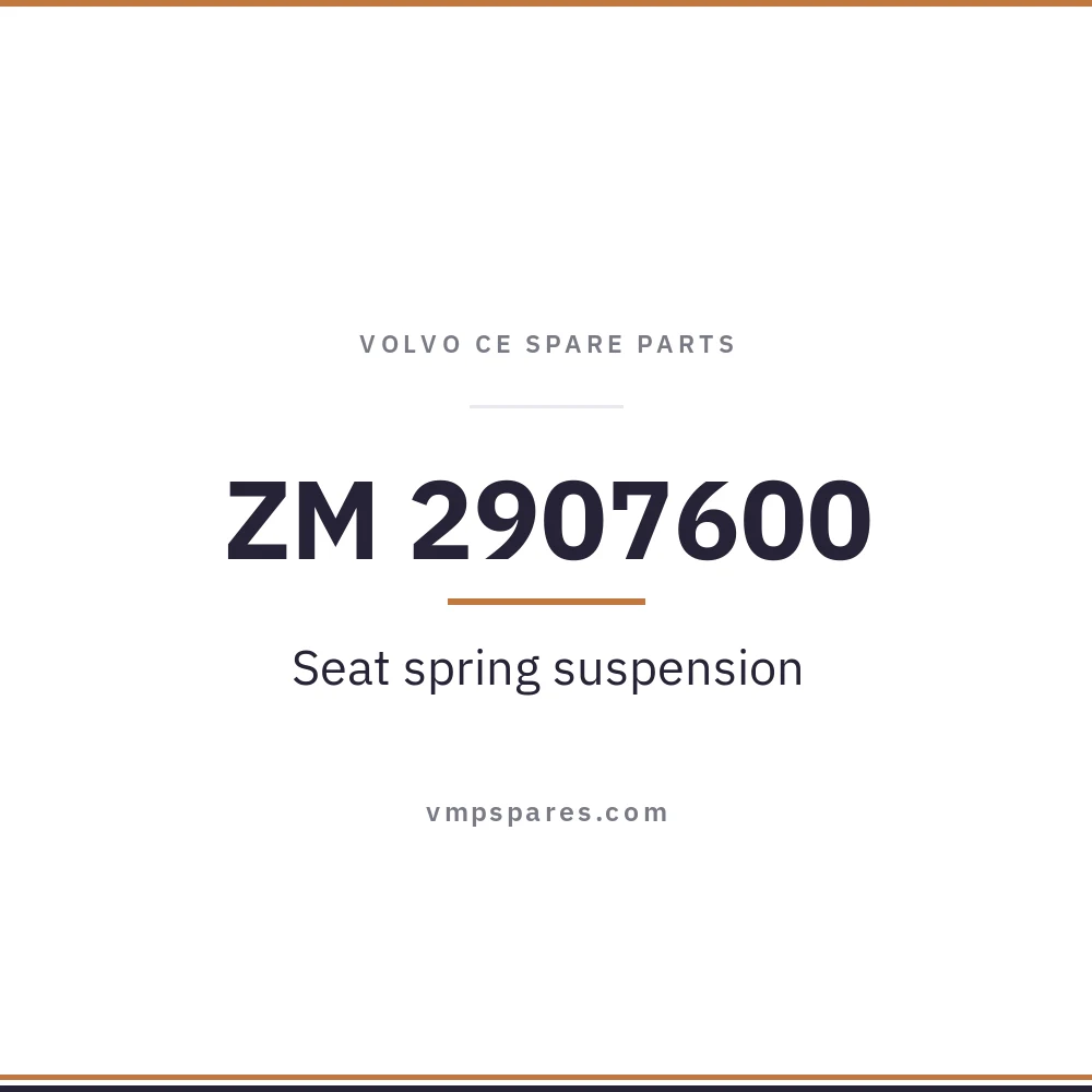 ZM 2907600 – Seat spring suspension