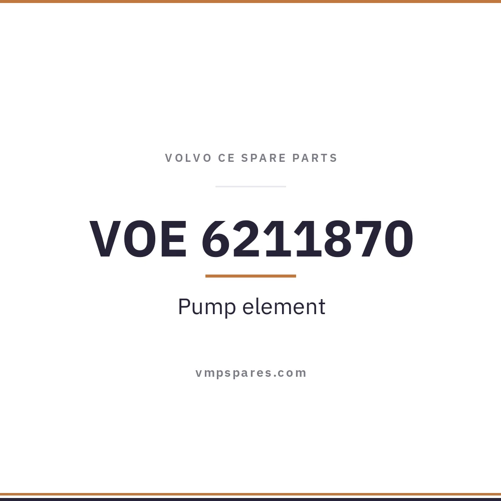 VOE 6211870 – Pump element