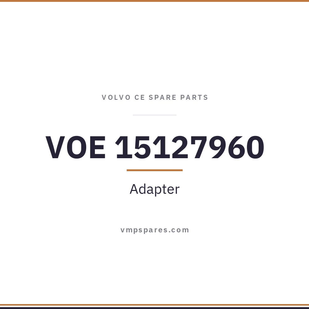 VOE 15127960 – Adapter