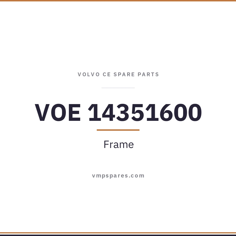 VOE 14351600 – Frame