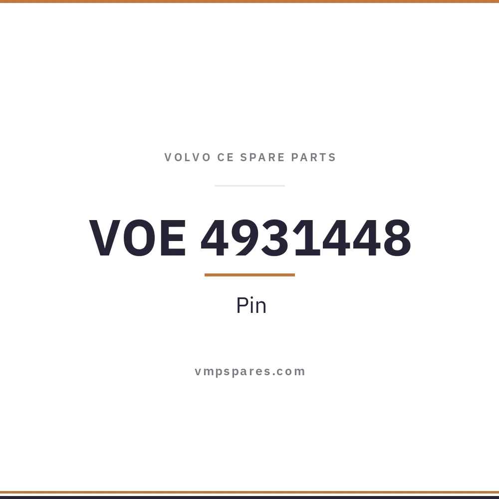 VOE 4931448 – Pin