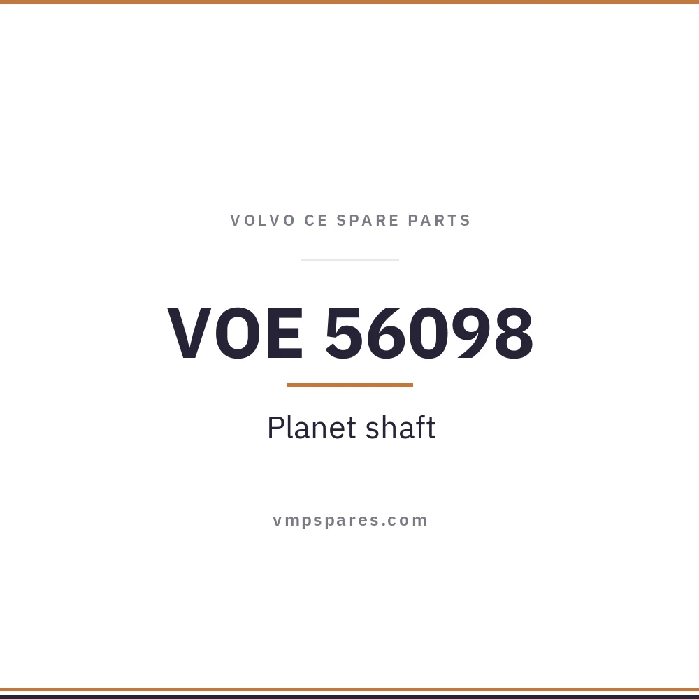 VOE 56098 – Planet shaft