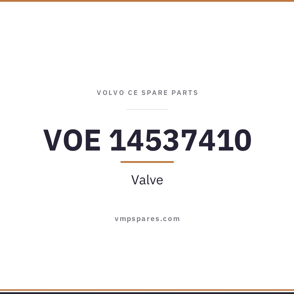 VOE 14537410 – Valve