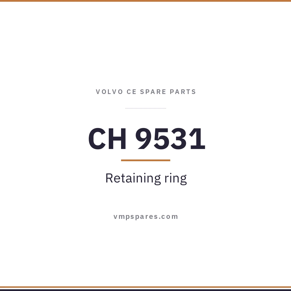 CH 9531 – Retaining ring