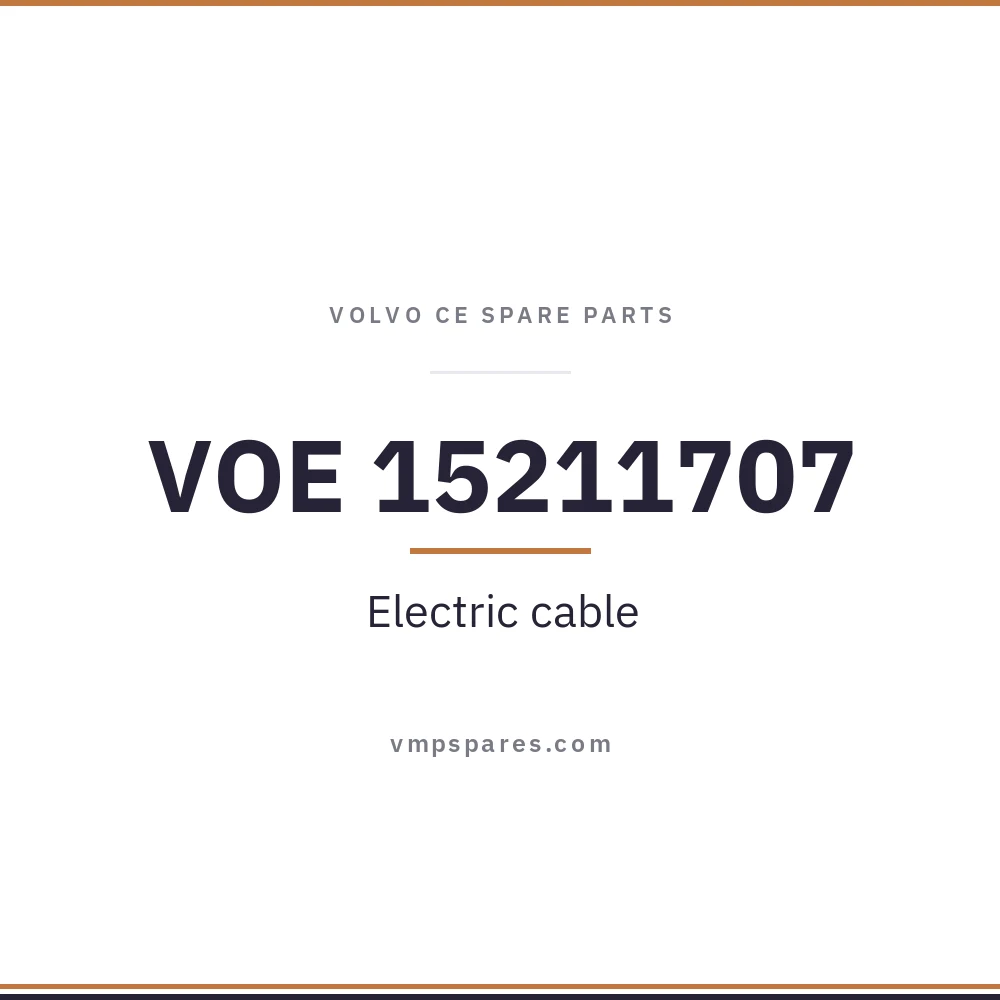 VOE 15211707 – Electric cable