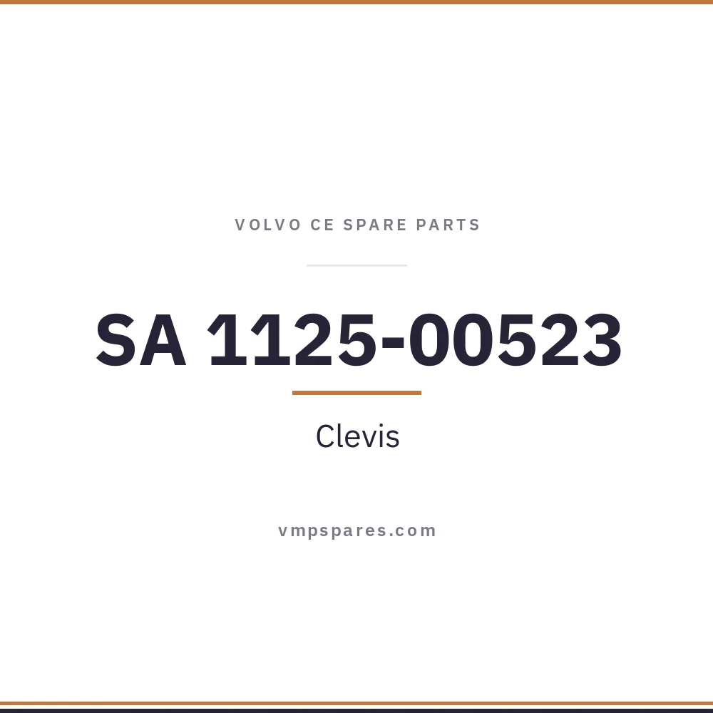 SA 1125-00523 – Clevis