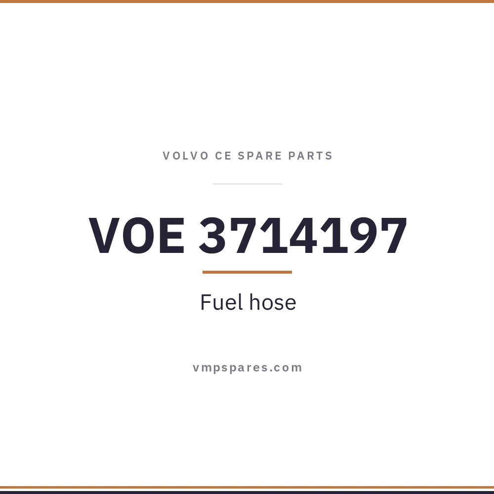 VOE 3714197 – Fuel hose