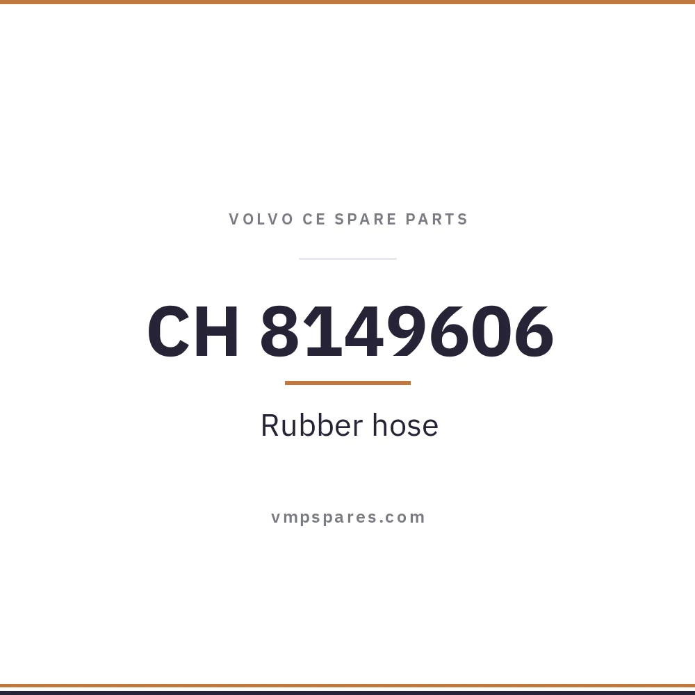 CH 8149606 – Rubber hose