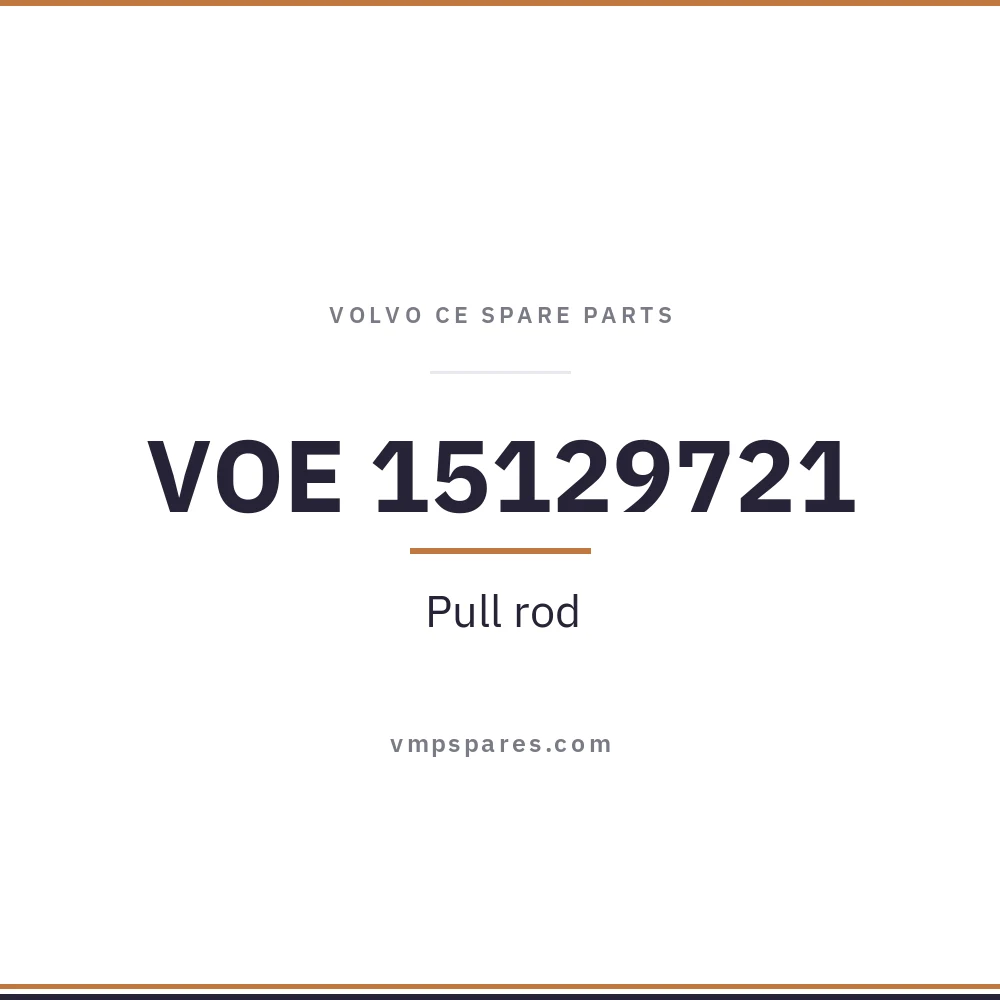 VOE 15129721 – Pull rod