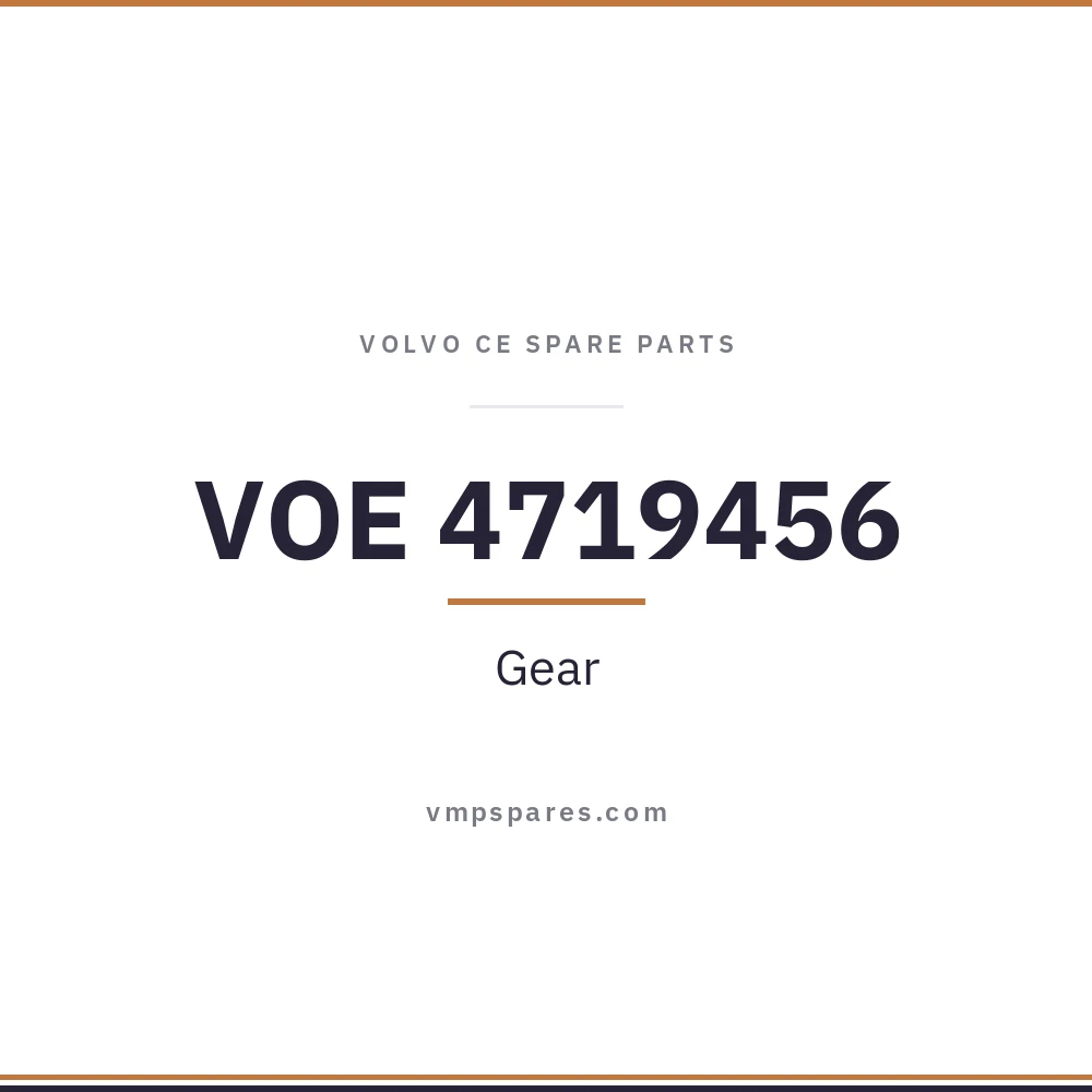 VOE 4719456 – Gear
