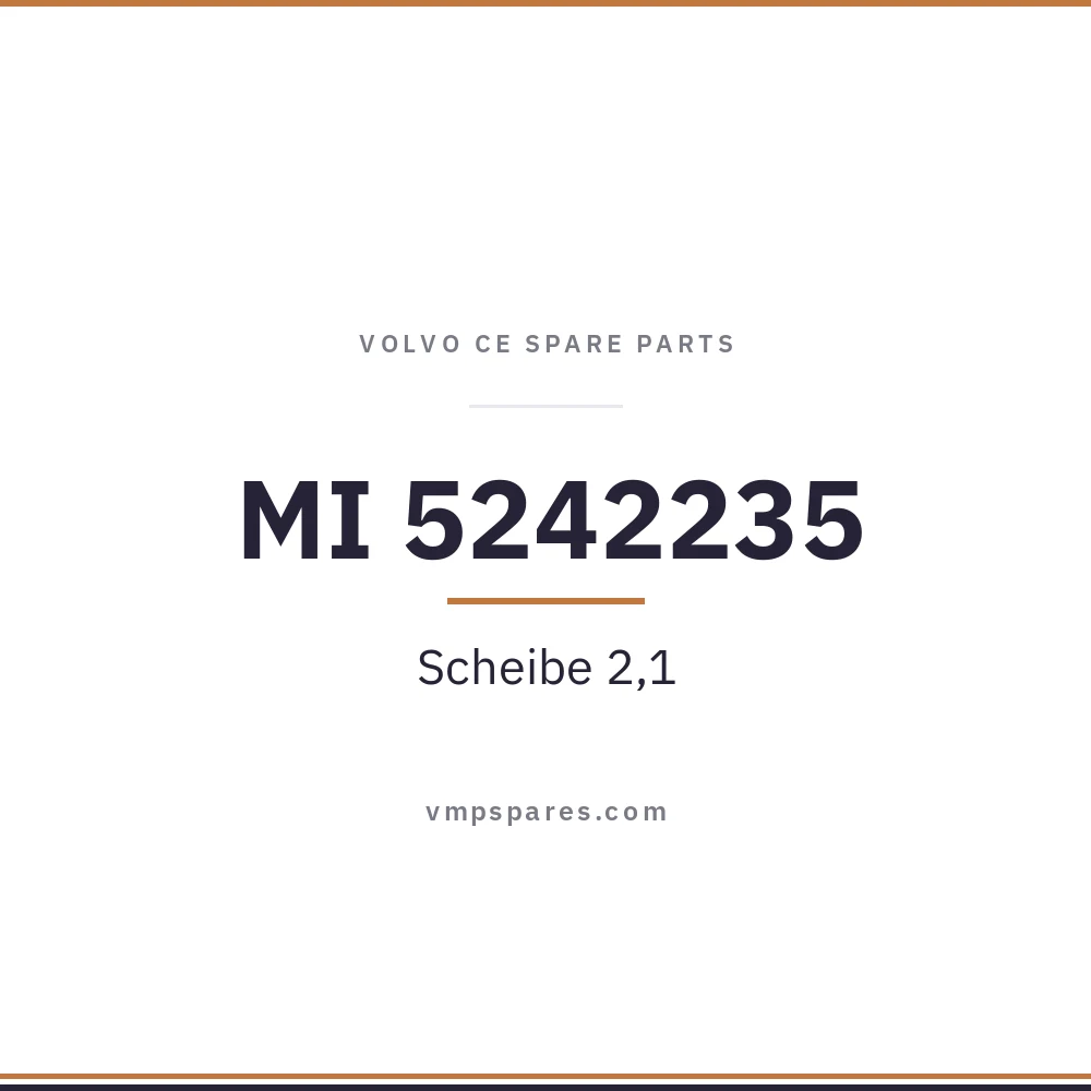 MI 5242235 – Scheibe 2,1